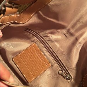 Vintage Brown Small Coach Purse